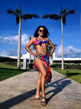 Load image into Gallery viewer, Bikini set swimwear KDV Collection Carnaval Pareo travel resort vacation
